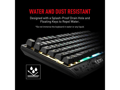 MSI Vigor GK30 Combo, 6-Zone RGB GK30 Gaming Keyboard & GM11 Gaming Mouse, Water Repellent & Splash-Proof, 5000 DPI