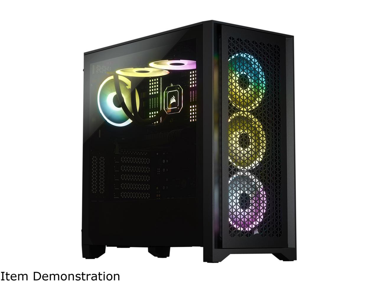 Corsair 4000D Airflow 4000D Black Steel / Plastic / Tempered Glass ATX Mid Tower Computer Case