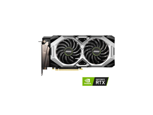 MSI Ventus GeForce RTX 2060 12GB GDDR6 PCI Express 3.0 x16 ATX Video Card RTX 2060 VENTUS GP 12G OC