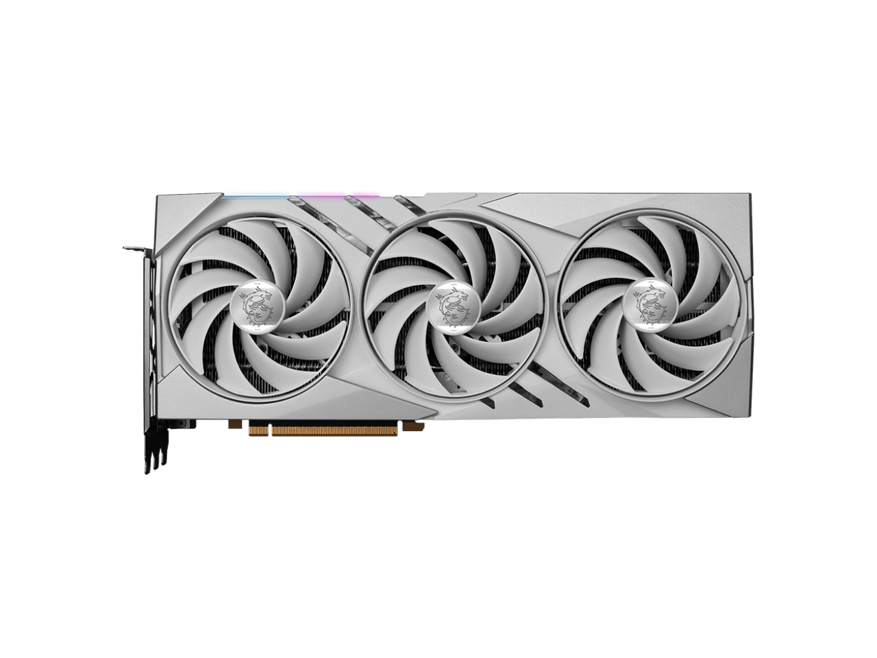 MSI Gaming GeForce RTX 4080 16GB GDDR6X PCI Express 4.0 ATX Video Card RTX 4080 16GB GAMING X SLIM WHITE