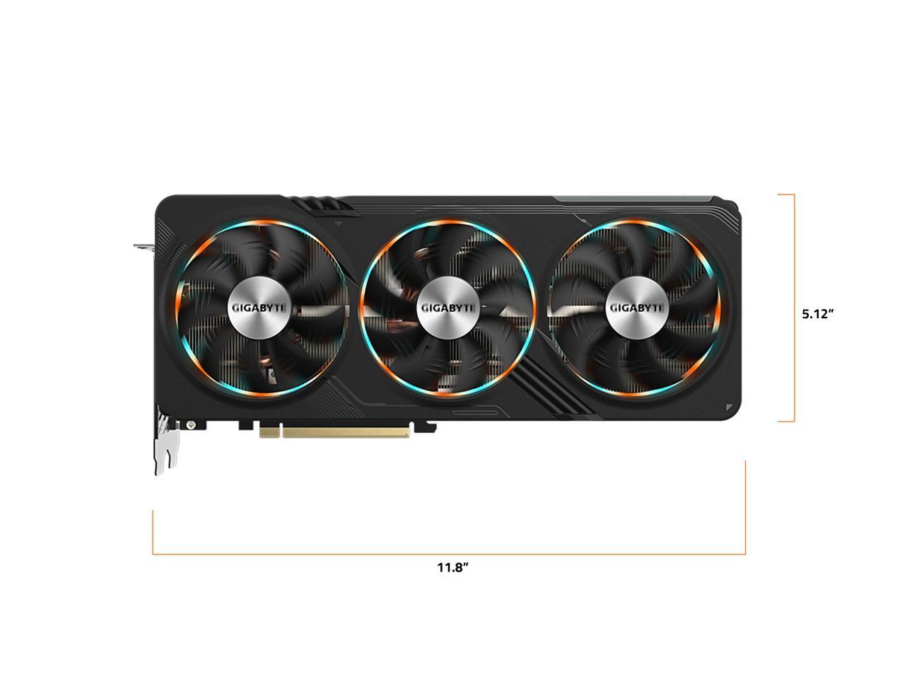 GIGABYTE GeForce RTX 4070 GAMING OC V2 12G Graphics Card, 3x WINDFORCE Fans, 12GB 192-bit GDDR6X, GV-N4070GAMING OCV2-12GD Video Card