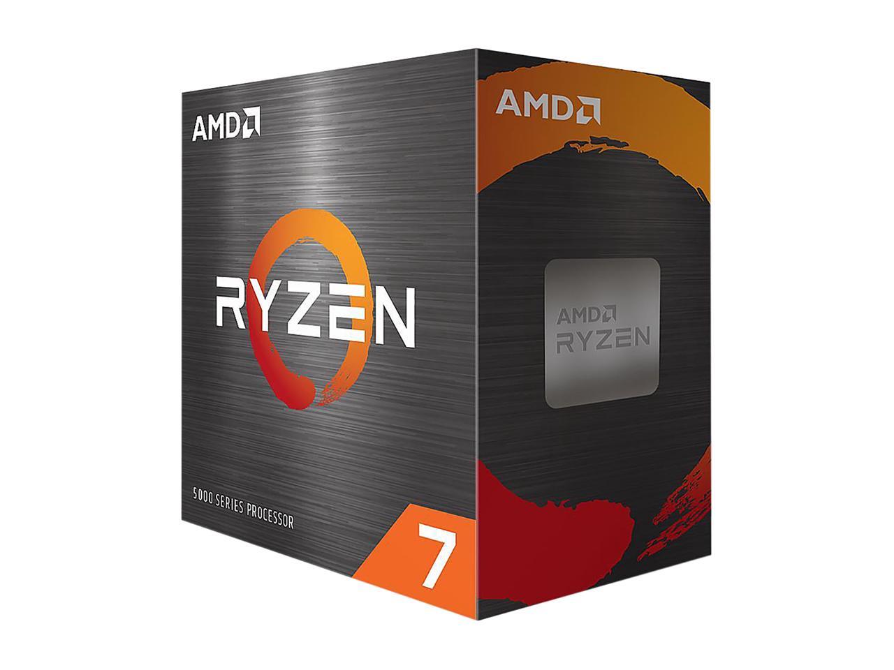 AMD Ryzen 7 5700X - Ryzen 7 5000 Series 8-Core 3.4 GHz Socket AM4 65W None Integrated Graphics Desktop Processor - 100-100000926WOF