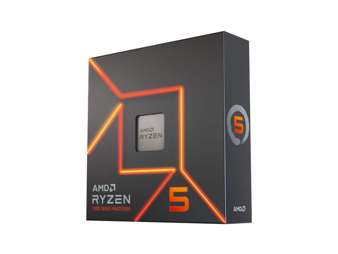 AMD Ryzen 5 7600 - Ryzen 5 7000 Series 6-Core 3.8 GHz Socket AM5 65W AMD Radeon Graphics Processor - 100-100001015BOX