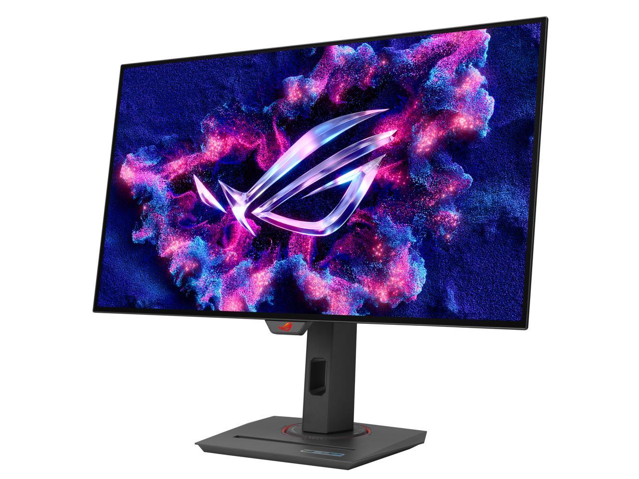 Asus OLED XG27AQDMG gaming monitor - 27-inch1440p glossy WOLED panel, 240 Hz, 0.03 ms, custom heatsink, Anti-flicker, G-SYNC® compatible, 99% DCI-P3,OLED Anti-flicker/OLED Care, DisplayWidget Cente