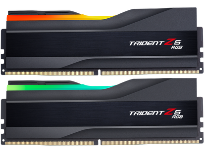 G.SKILL Trident Z5 RGB Series 64GB (2 x 32GB) 288-Pin PC RAM DDR5 6400 (PC5 51200) Desktop Memory Model F5-6400J3239G32GX2-TZ5RK