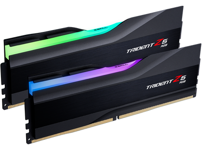 G.SKILL Trident Z5 RGB Series 64GB (2 x 32GB) 288-Pin PC RAM DDR5 6400 (PC5 51200) Desktop Memory Model F5-6400J3239G32GX2-TZ5RK