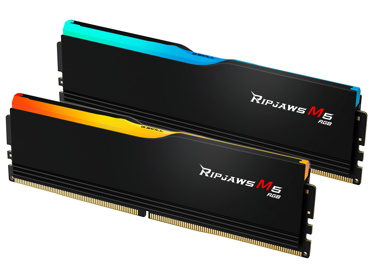 G.SKILL Ripjaws M5 RGB Series 64GB (2 x 32GB) 288-Pin PC RAM DDR5 5200 (PC5 41600) Desktop Memory Model F5-5200J4040A32GX2-RM5RK