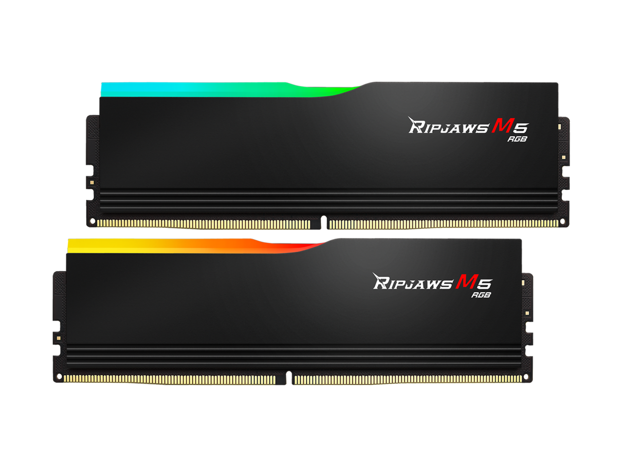 G.SKILL Ripjaws M5 RGB Series 32GB (2 x 16GB) 288-Pin PC RAM DDR5 5200 (PC5 41600) Desktop Memory Model F5-5200J4040A16GX2-RM5RK