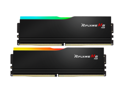 G.SKILL Ripjaws M5 RGB Series 96GB (2 x 48GB) 288-Pin PC RAM DDR5 5200 (PC5 41600) Desktop Memory Model F5-5200J4040A48GX2-RM5RK