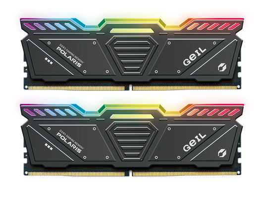 GeIL Polaris RGB SYNC 32GB (2 x 16GB) 288-Pin PC RAM DDR5 6000 (PC5 48000) Desktop Memory Model GAOSG532GB6000C36ADC