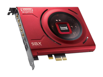 Creative Sound Blaster Z SE Internal PCI-e Gaming Sound Card and DAC, 24-bit / 192 kHz, 116 dB SNR, ASIO, 600O Headphones Amp, Mic EQ, Discrete 5.1 / Virtual 7.1, Supports Dolby Digital Live, DTS