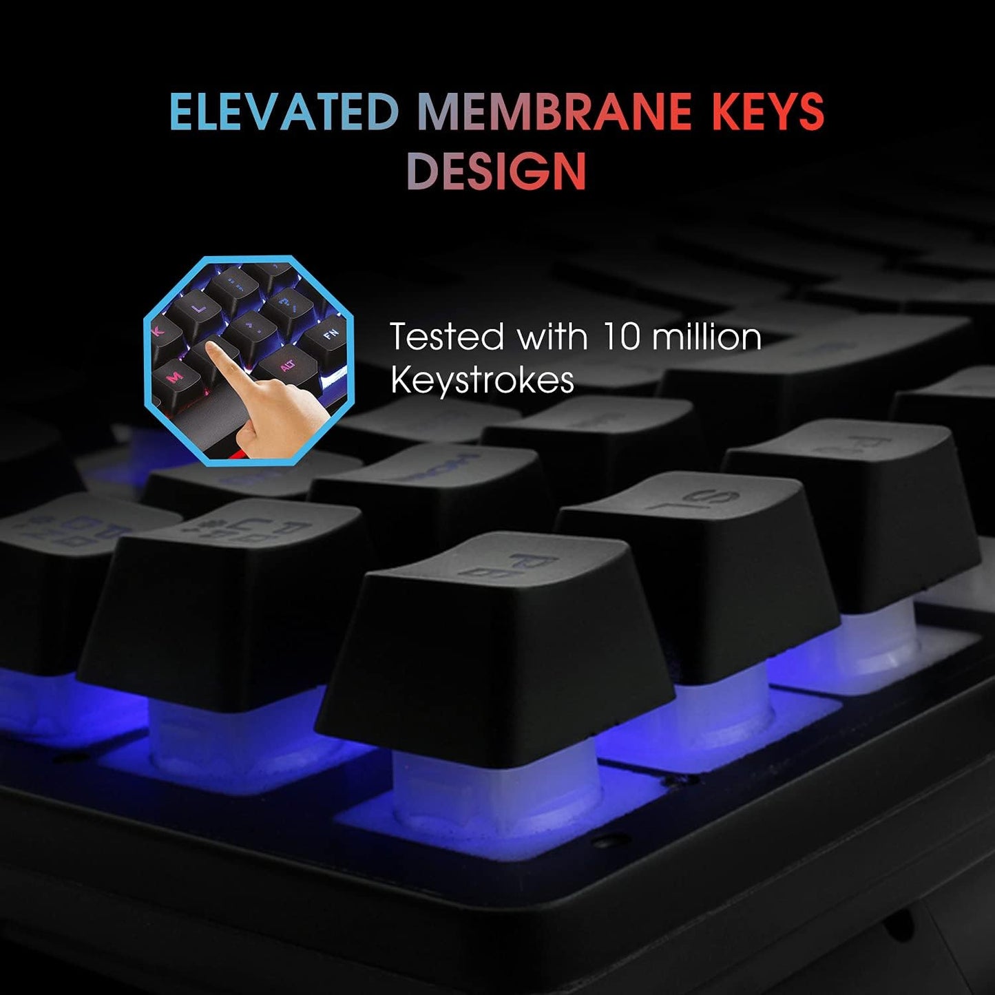 EvoFox X-Team Fireblade Gaming Keyboard Combo