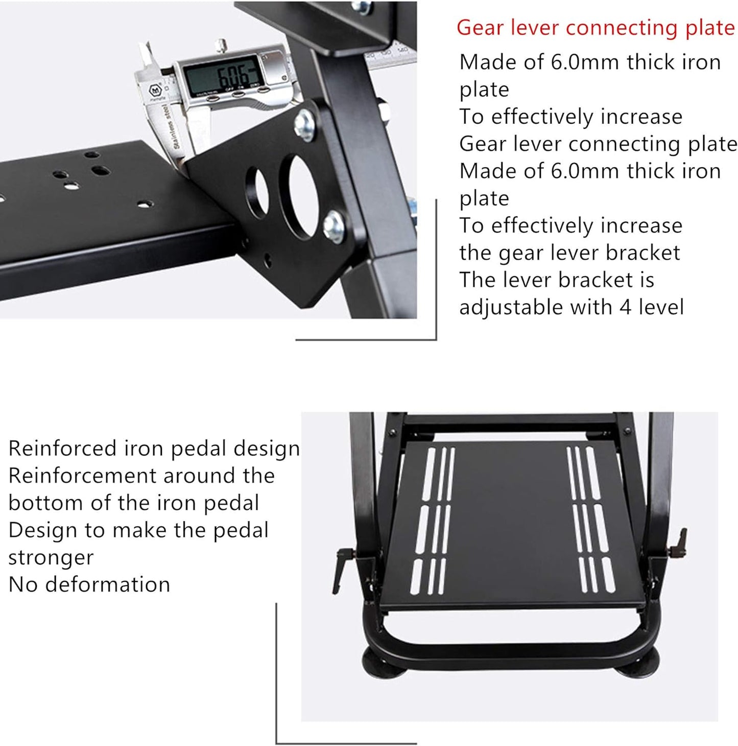 Dshot Racing Wheel Stand for Logitech G25/G27/G29/G920/PS4/Xbox