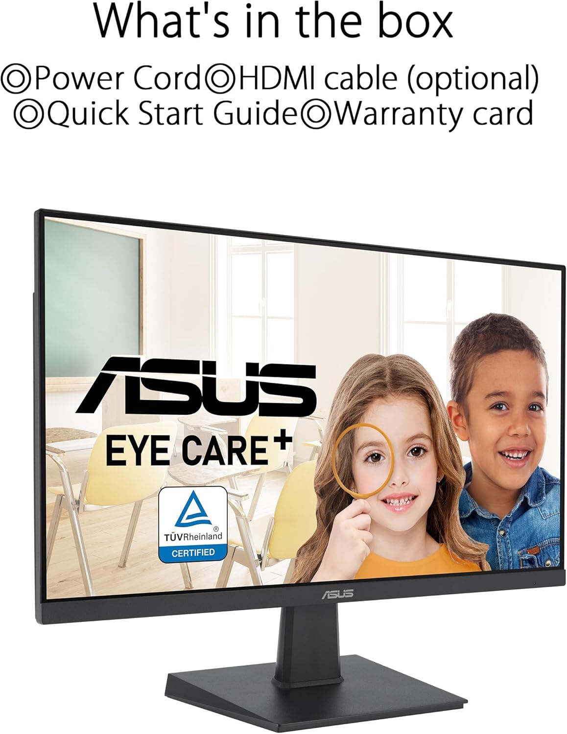 ASUS VA27EHF Eye Care Gaming Monitor – 27-inch