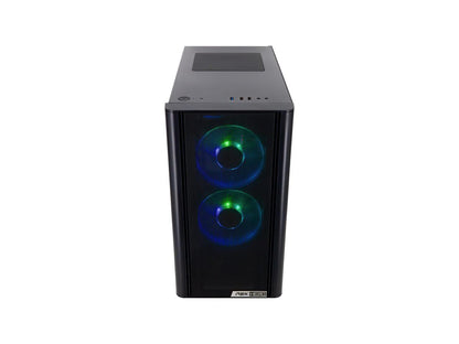 Zotac MEK HERO AI Enhanced Gaming PC Desktop Computer - NVIDIA GeForce RTX 3050, AMD Ryzen 5 5500 3.6GHz, 16GB DDR4 with RGB, 500GB NVMe M.2 SSD, 600W 80+ GOLD PSU, WiFi 6E, Windows 11 Home 64-bit