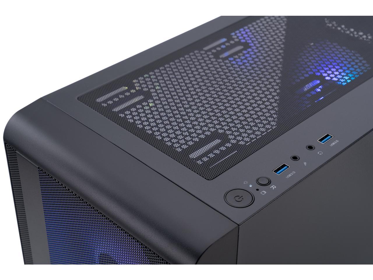 ABS Stratos Aqua Gaming PC - Intel i5 14400F - GeForce RTX 4060 - DLSS 3.5 - AI-Powered Performance - 32GB DDR5 6000MHz - 1TB M.2 NVMe SSD - SA14400F4060