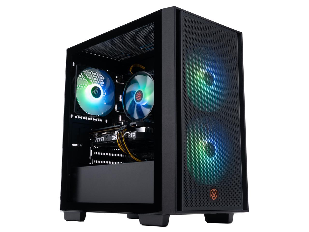 ABS Orkan Aqua Gaming PC - Windows 11 - Intel i5 13400F - GeForce RTX 4060 8GB - DLSS 3 - AI-Powered Performance - 32GB DDR4 3200MHz - 1TB M.2 NVMe SSD - OA13400F4060