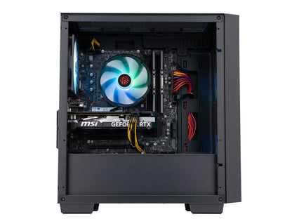 ABS Orkan Aqua Gaming PC - Windows 11 - Intel i5 13400F - GeForce RTX 4060 8GB - DLSS 3 - AI-Powered Performance - 32GB DDR4 3200MHz - 1TB M.2 NVMe SSD - OA13400F4060