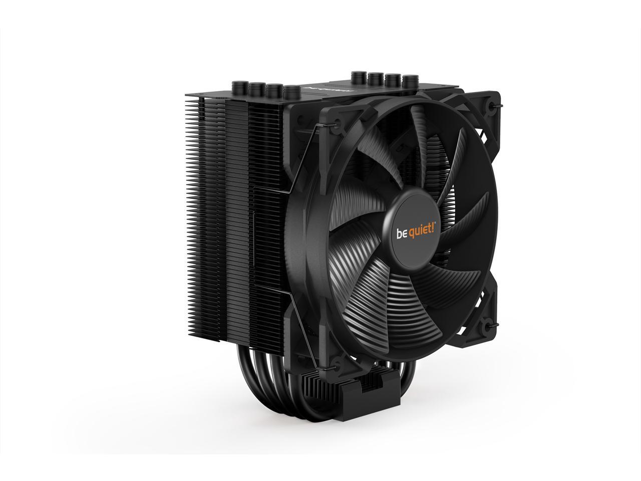 be quiet! Pure Rock 2 CPU Air Cooler | 150W TDP | LGA 1700 1200 2066 1150 1151 1155 2011(-3) Square ILM Compatible | Intel and AMD 4/5 CPU Cooler | Black | BK007