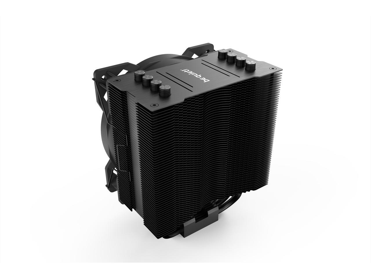 be quiet! Pure Rock 2 CPU Air Cooler | 150W TDP | LGA 1700 1200 2066 1150 1151 1155 2011(-3) Square ILM Compatible | Intel and AMD 4/5 CPU Cooler | Black | BK007