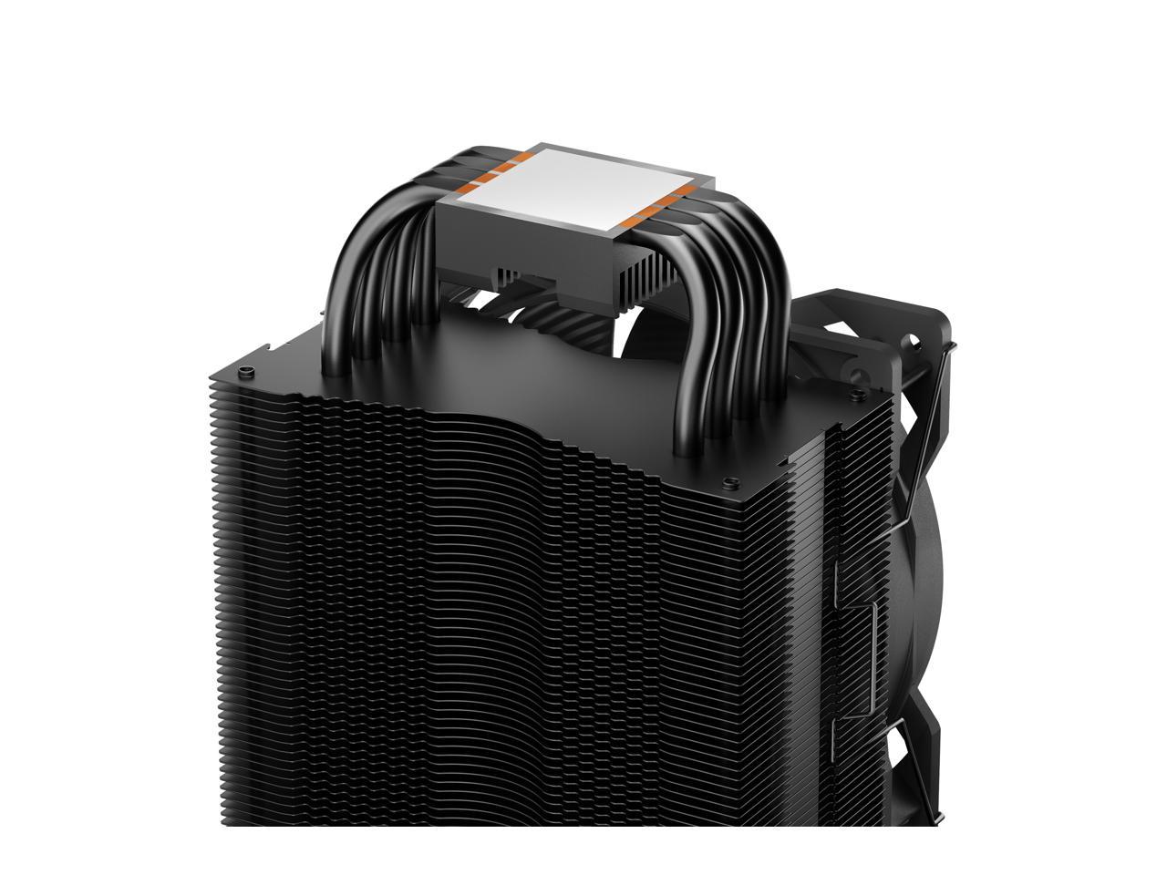 be quiet! Pure Rock 2 CPU Air Cooler | 150W TDP | LGA 1700 1200 2066 1150 1151 1155 2011(-3) Square ILM Compatible | Intel and AMD 4/5 CPU Cooler | Black | BK007