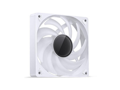 JONSBO SL-120ARGB White (Positive) Case Fan,Positive Blade, 120mm Silent Series Fan, Simple frame, Axial lasagna lens, Lower Noise , White