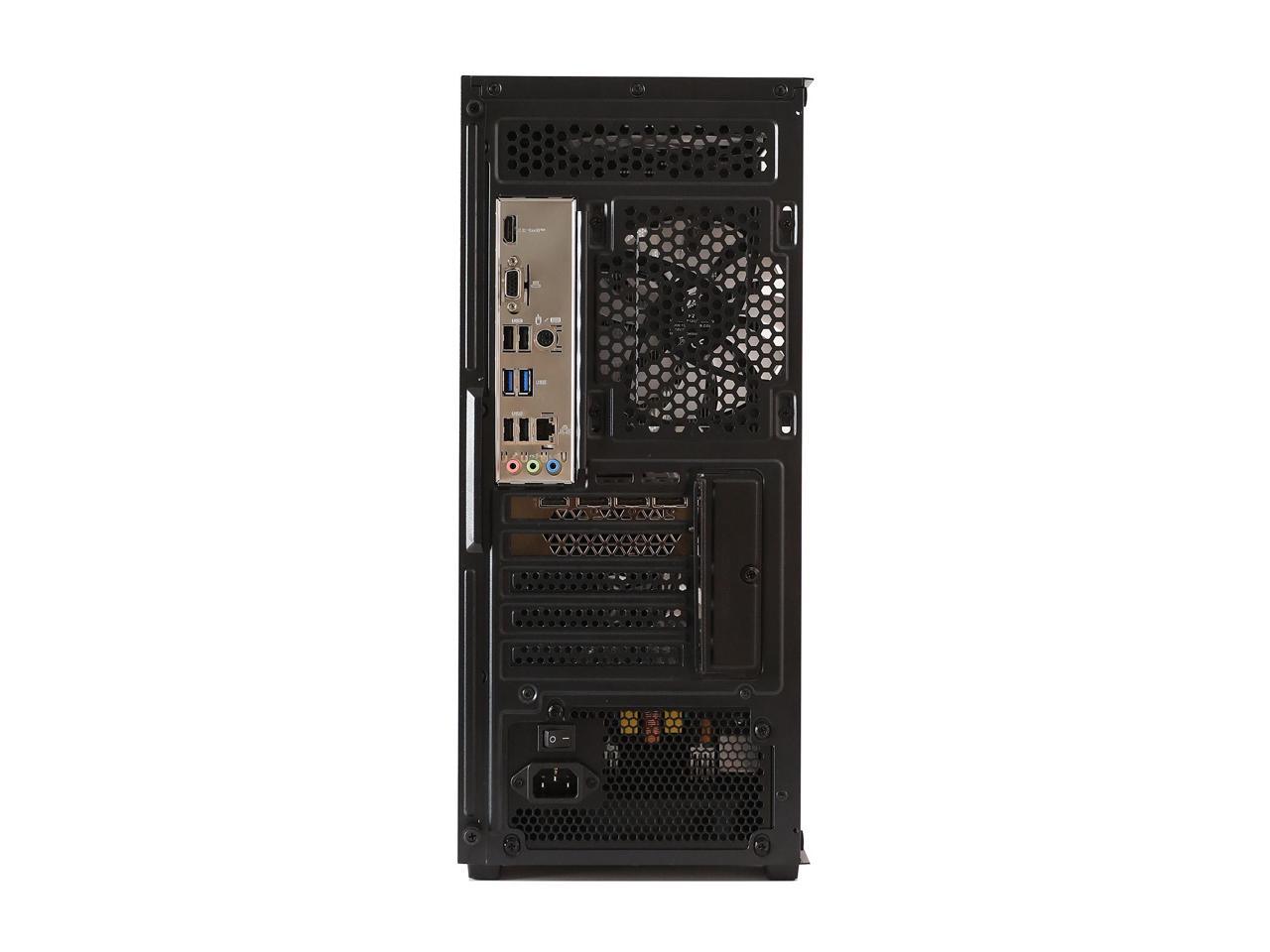 MXZ Gaming PC Computer 13th Gen I5 14400F 3.6GHz, RTX 4060 16GB DDR4, NVME 500GB, 5 RGB Fans, Windows 11 Pro Ready to use, Gamer Desktop Computer (I5 14400F| RTX 4060)