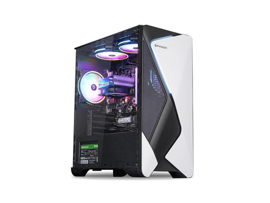 IPASON - Gaming PC- AMD Ryzen 7 5700G 8 core 3.8GHz(up to 4.5GHz) - 16GB DDR4 3200MHz - 1T M.2 NVMe - 550W PSU - Windows 11 home - WIFI - Gaming desktop