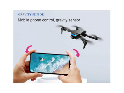 Drones with Dual HD Cameras for Adults,Foldable Remote Control Quadcopter,Wifi Real-time Transmission of Pictures and Videos,Headless Mode, Shooting Function, One Key Return, Altitude Hold