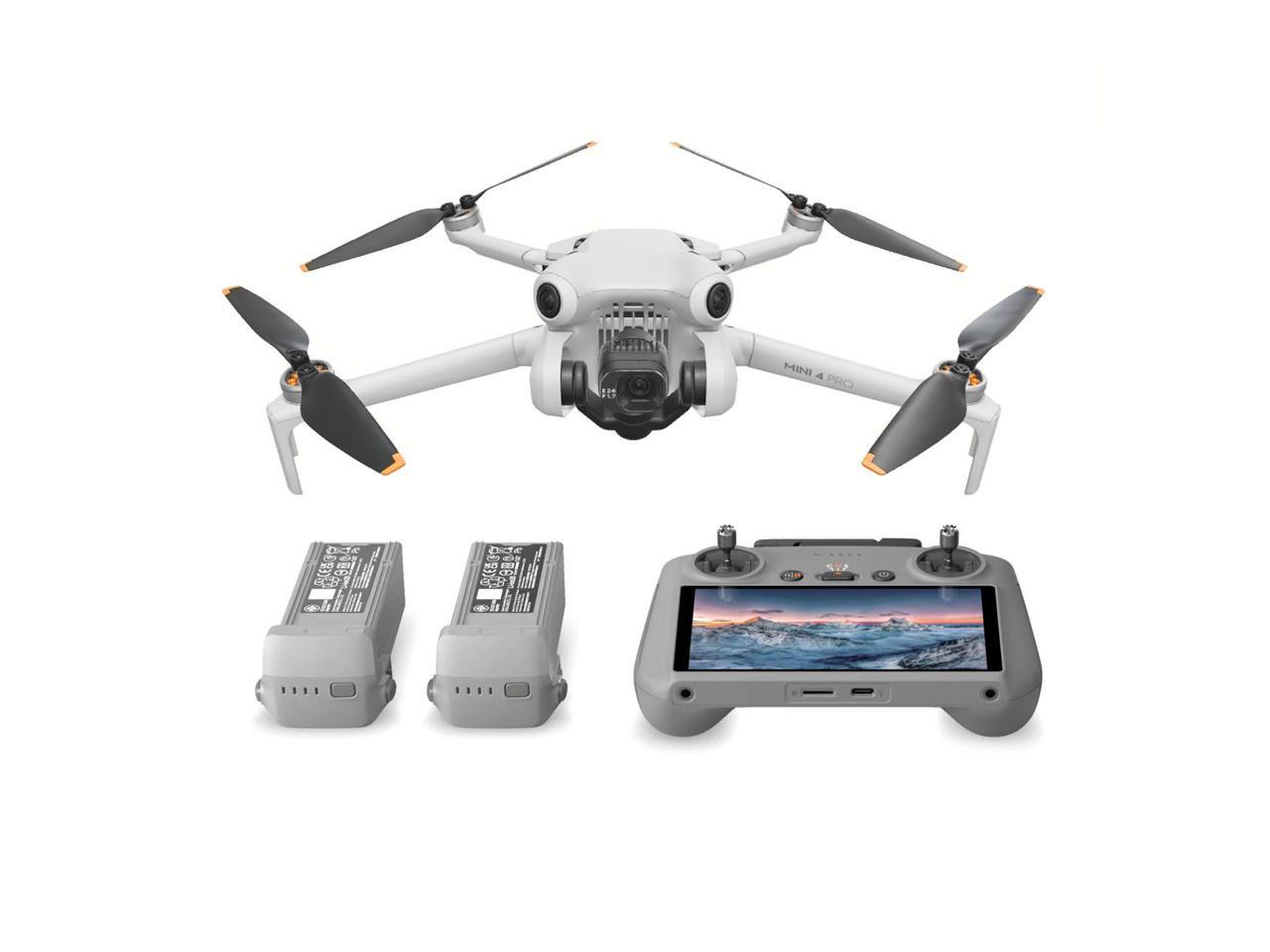 DJI Mini4 Pro Aerial Drone with Screen Remote, a new upgraded and modernized mini quadcopter 3 batteries