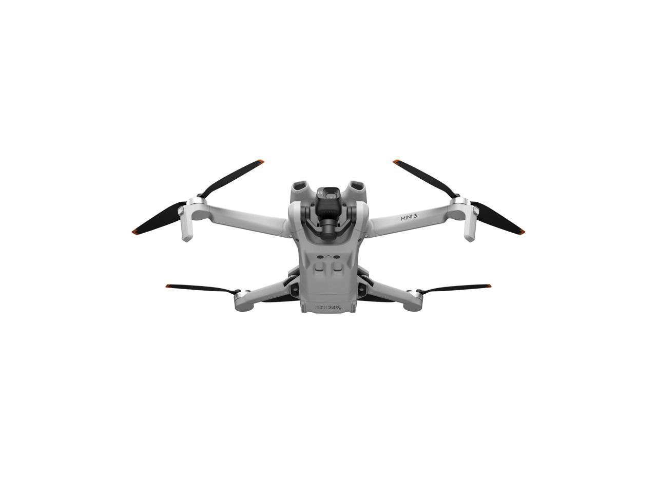 DJI Mini3 4K HD Aerial Drone, Lightweight and Easy to Carry Level 5 Wind Resistant, Multi-angle Intelligent Shooting Quadcopter Drone, 3 Batteries Remote control with screen