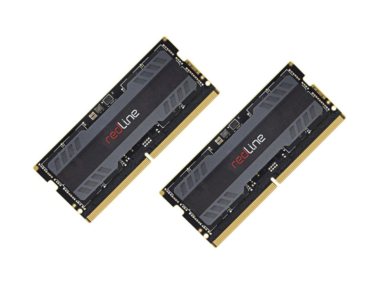 Mushkin Enhanced Redline 96GB (2 x 48GB) 262-Pin PC RAM DDR5 4800 (PC5 38400) SODIMM Memory Model MRA5S480FGGD48GX2