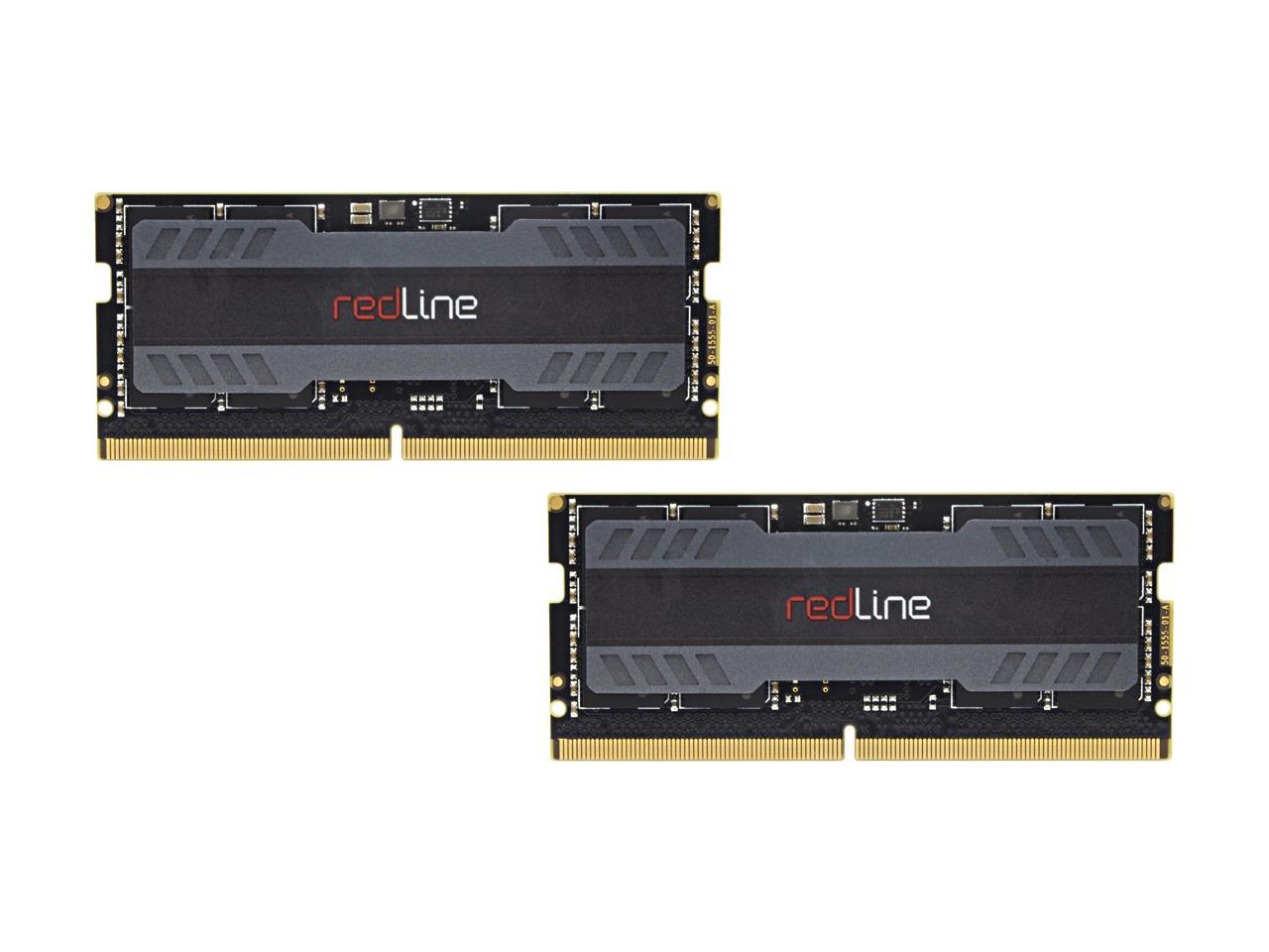 Mushkin Enhanced Redline 96GB (2 x 48GB) 262-Pin PC RAM DDR5 4800 (PC5 38400) SODIMM Memory Model MRA5S480FGGD48GX2