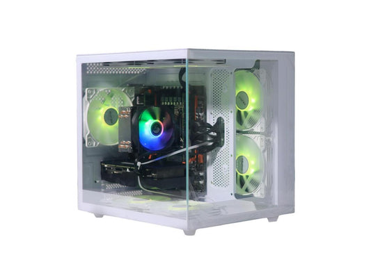 ENVINDA Gaming PC Desktop Ryzen7 5700X (8 Core up to 4.6GHz 7nm) 32GB DDR4 1TB SSD NVMe , NVIDIA RTX4060 , 700W PSU,gaming pc