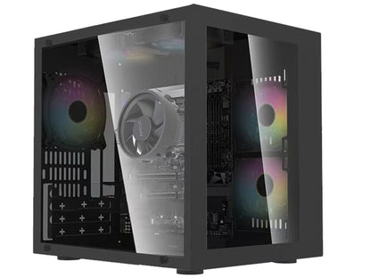 Synvisus Gaming PC - AMD Ryzen 7 5700G 8 core 3.8GHz(up to 4.6GHz) - 16GB DDR4 3200MHz - 1T M.2 NVMe - Windows 11 pro - WIFI - Gaming desktop