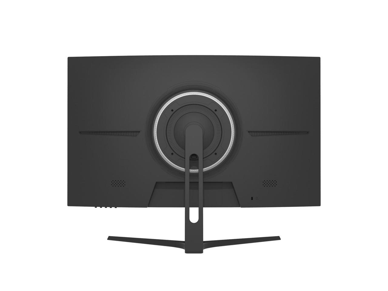 CRUA 27" 180Hz/200Hz Curved Gaming Monitor, FHD 1080P VA Screen 1800R Computer Monitors, 1ms(GTG) with FreeSync, Low Motion Blur, DisplayPort, HDMI, Support Wall Mount Install- Black